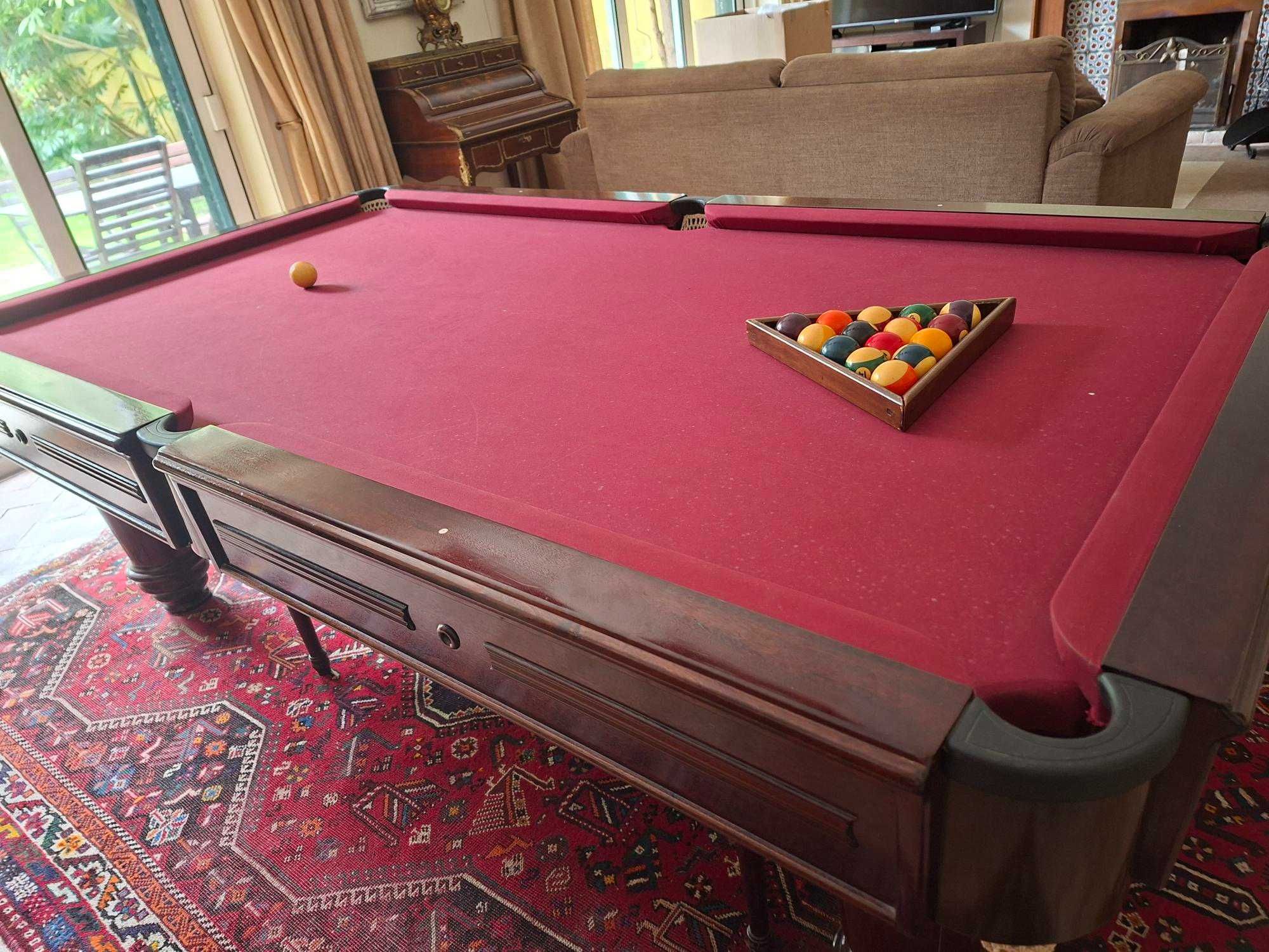 Mesa de bilhar snoker paris_Como Nova