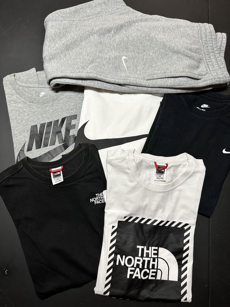 T-Shirt Nike + North Face + Calças Nike (Tam XS e S) - Originais