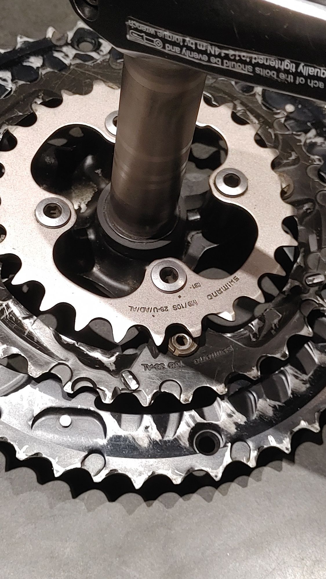 Korba Hollowtech II Shimano FC-T551 blaty 48t-36t-26t 170mm