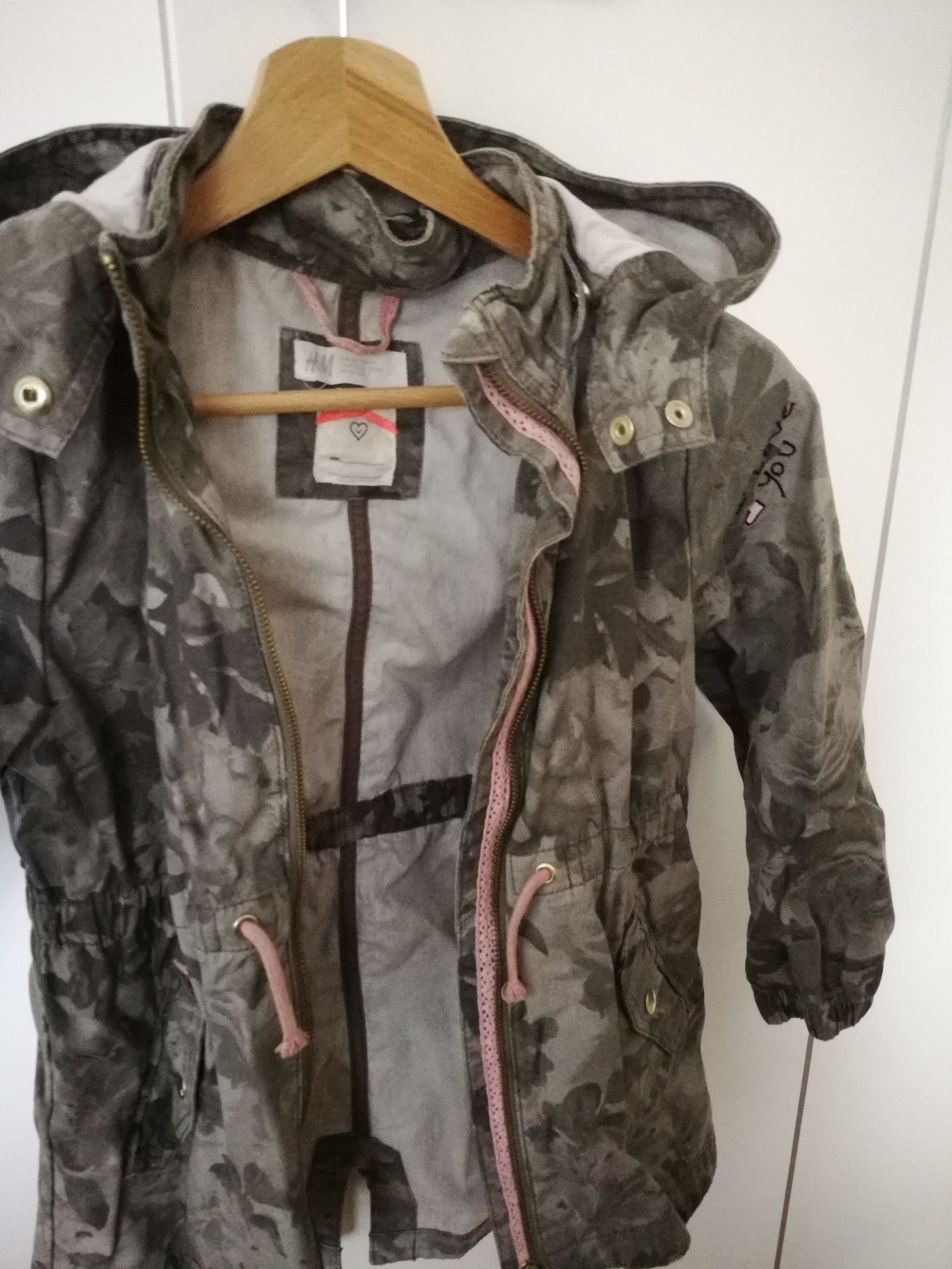 Kurtka parka H&M rozmiar 122