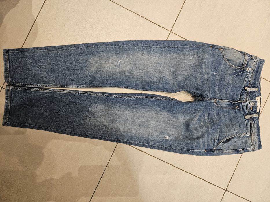 Dwie pary spodni Reserved r 158 uciagliwa bawelna joggery