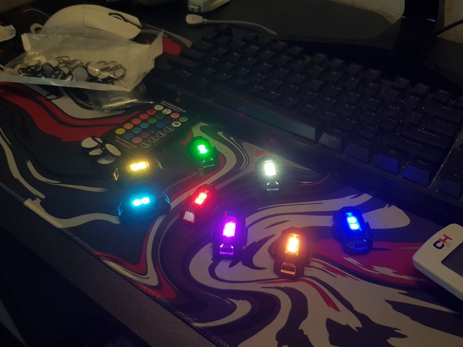 Стробоскопи, маячки 8шт комплект підсвітка