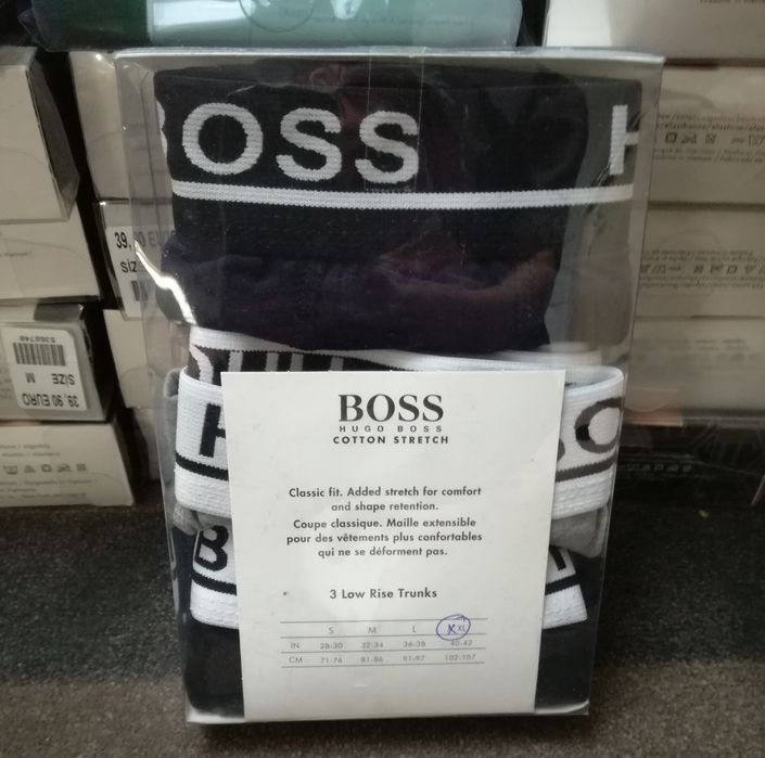 Bokserki Męskie 3-pack BAWEŁNA