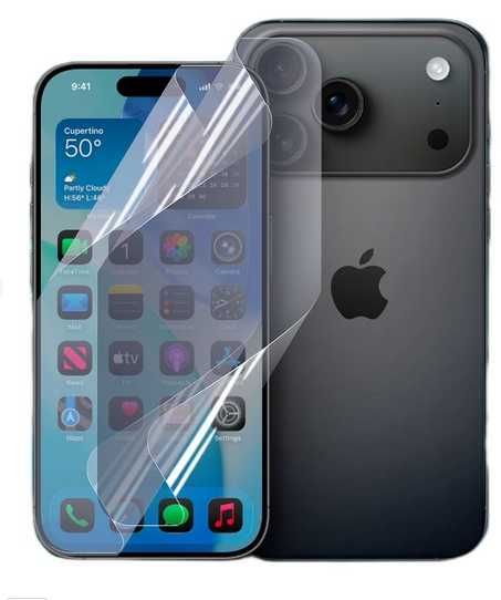 Гідрогелева плівка для iPhone 17 всі моделі Anti-Blue матова прозора