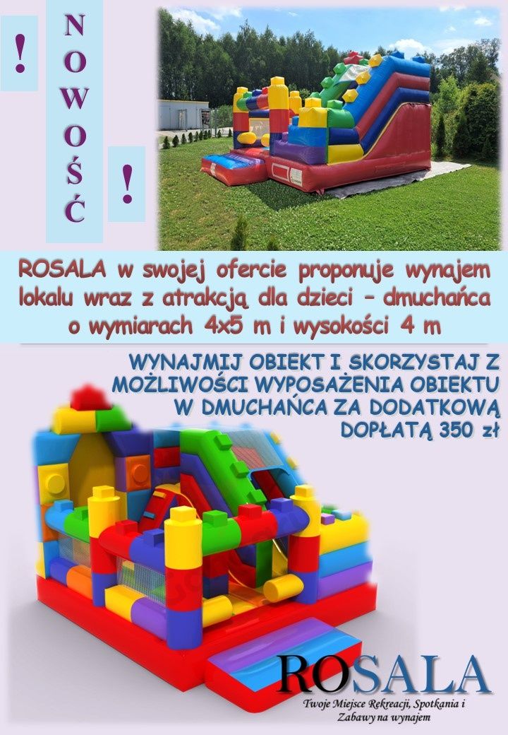 Sala na wynajem dla dzieci, Urodziny dla dzieci