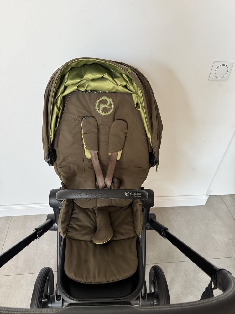 Spacerówka Cybex Priam 4.0 Khaki Green / Black Matt