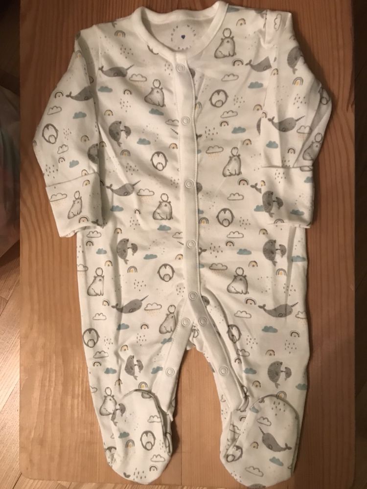 Mothercare человечки слипы 68