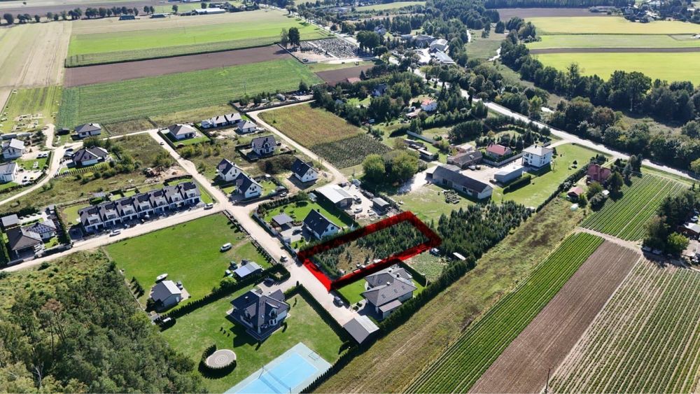 Działka Budowlana BORKOWO KOŚCIELNE_1423m2_Z Warunkami_Zabudowy!