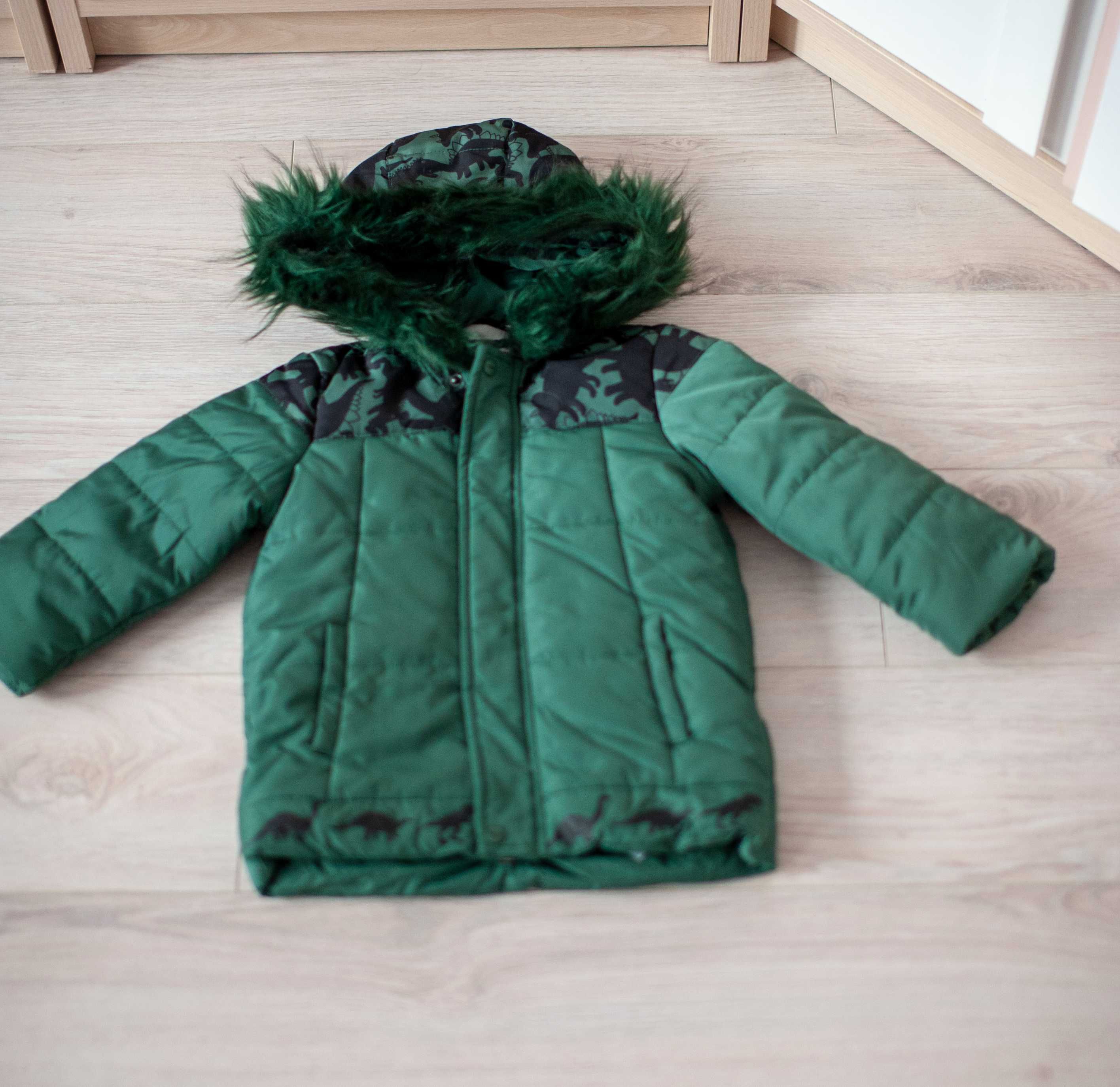 Komplet zimowy kurtka+ spodnie Coccodrillo 86 + gratis