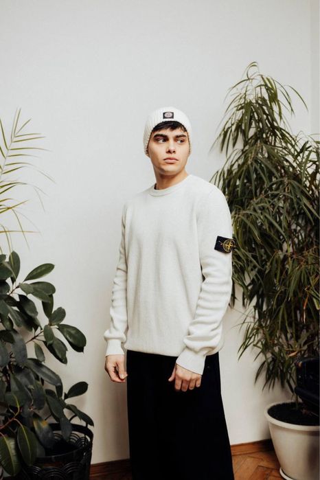 Свитер Stone Island Ribbed Soft Cotton