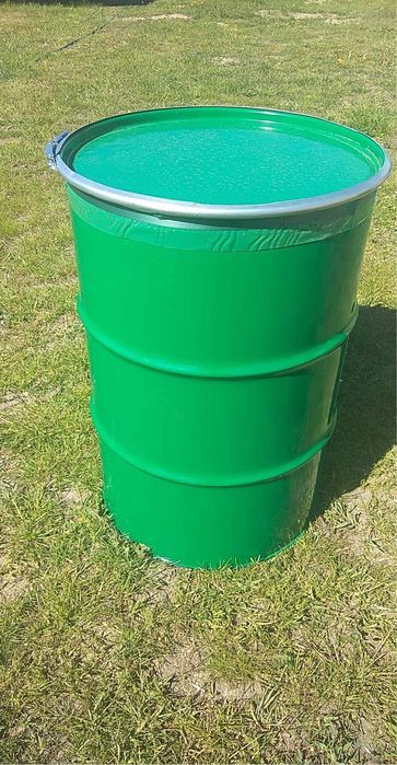 Beczka metalowa beczka na zboze 200 l