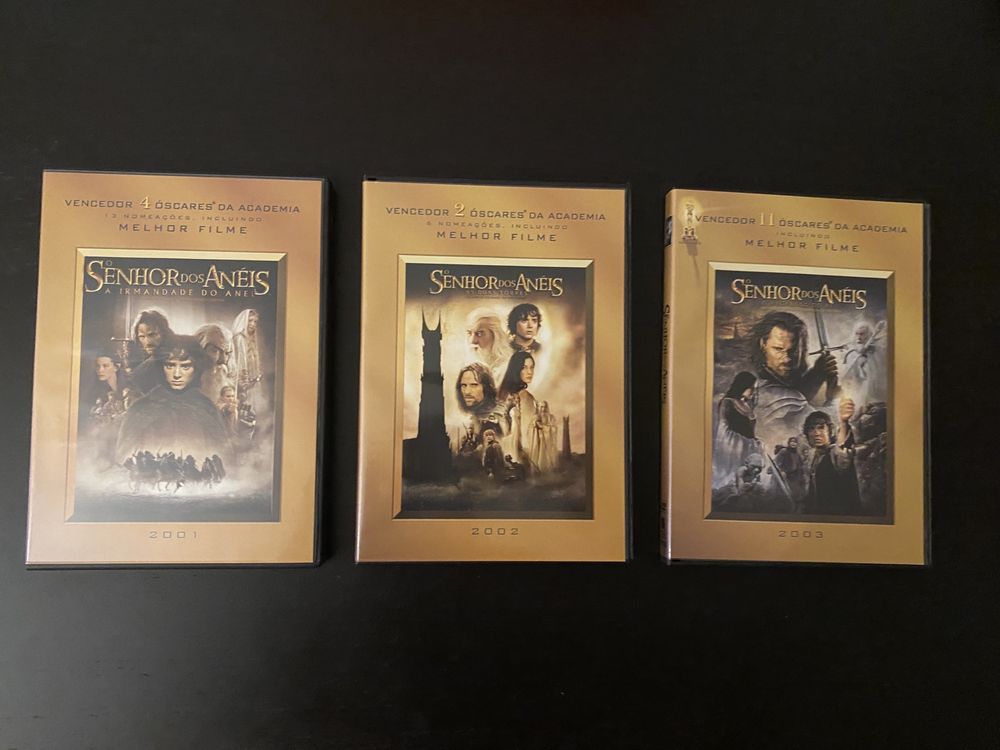 DVD Trilogia O Senhor dos Anéis