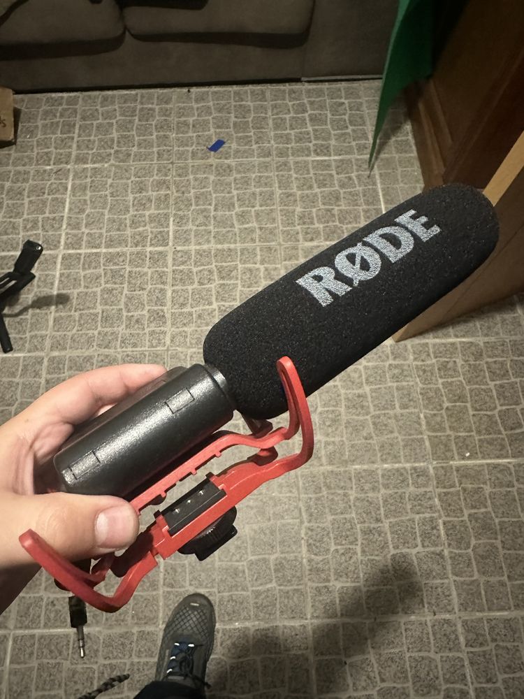 Microfone Rode usado uma vez