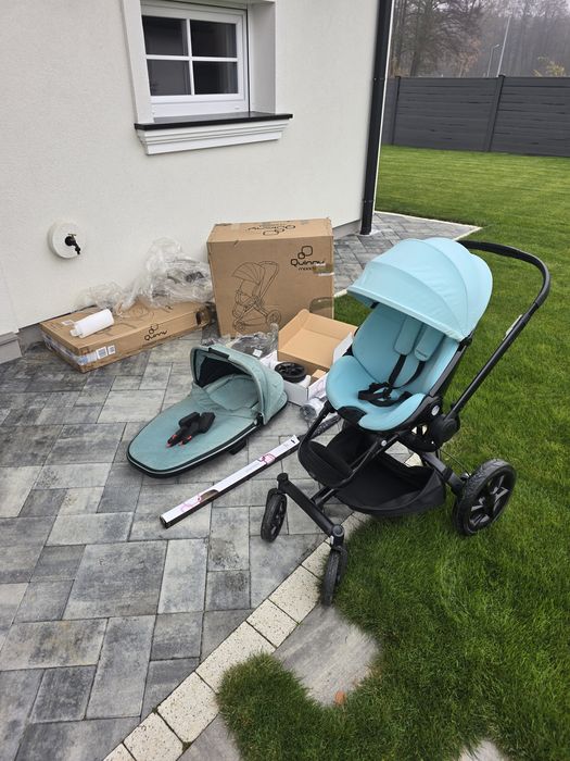 Wózek Quinny Moodd, spacerówka i gondola + akcesoria