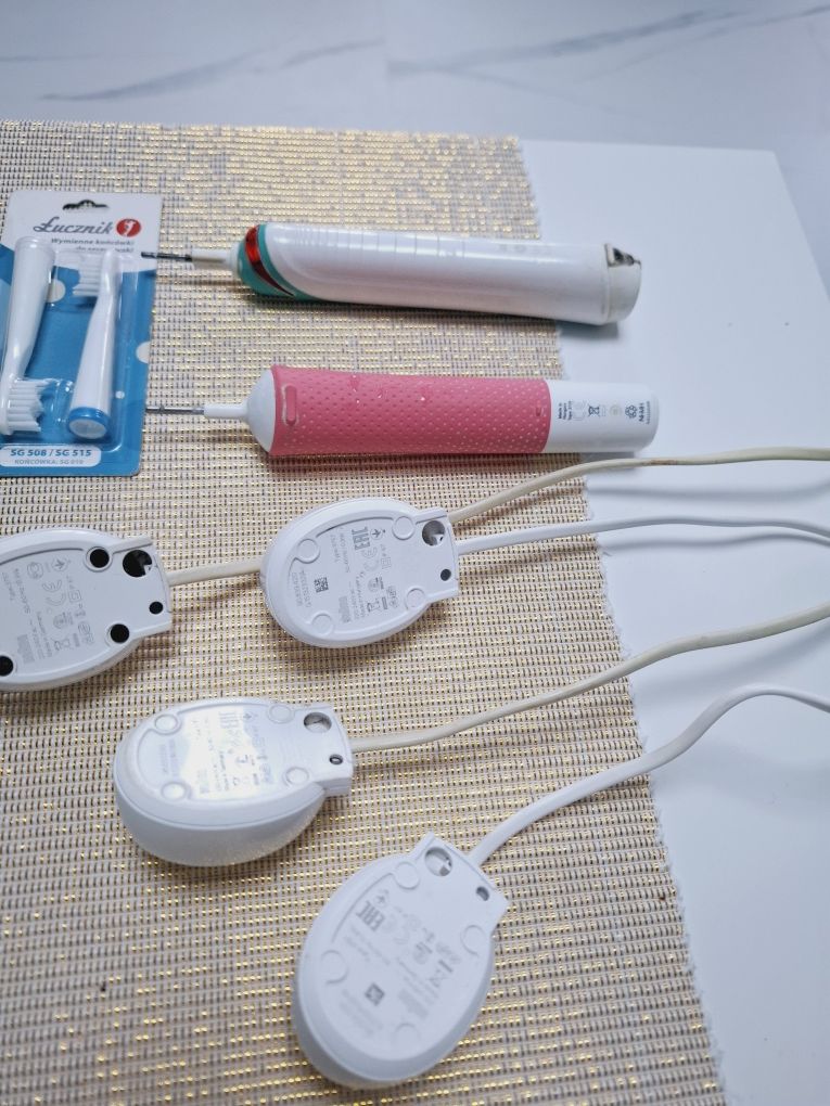 Zestaw  7 szt. Oral B Braun pro trymer końcówki
