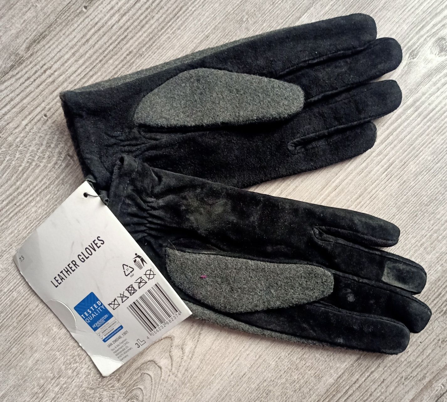Nowe damskie rękawiczki skórzane rozmiar 7,5 Lidl ESMARA