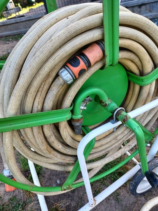 Zwijacz na wąż ogrodowy Bęben na wąż +wąż XXL konkret