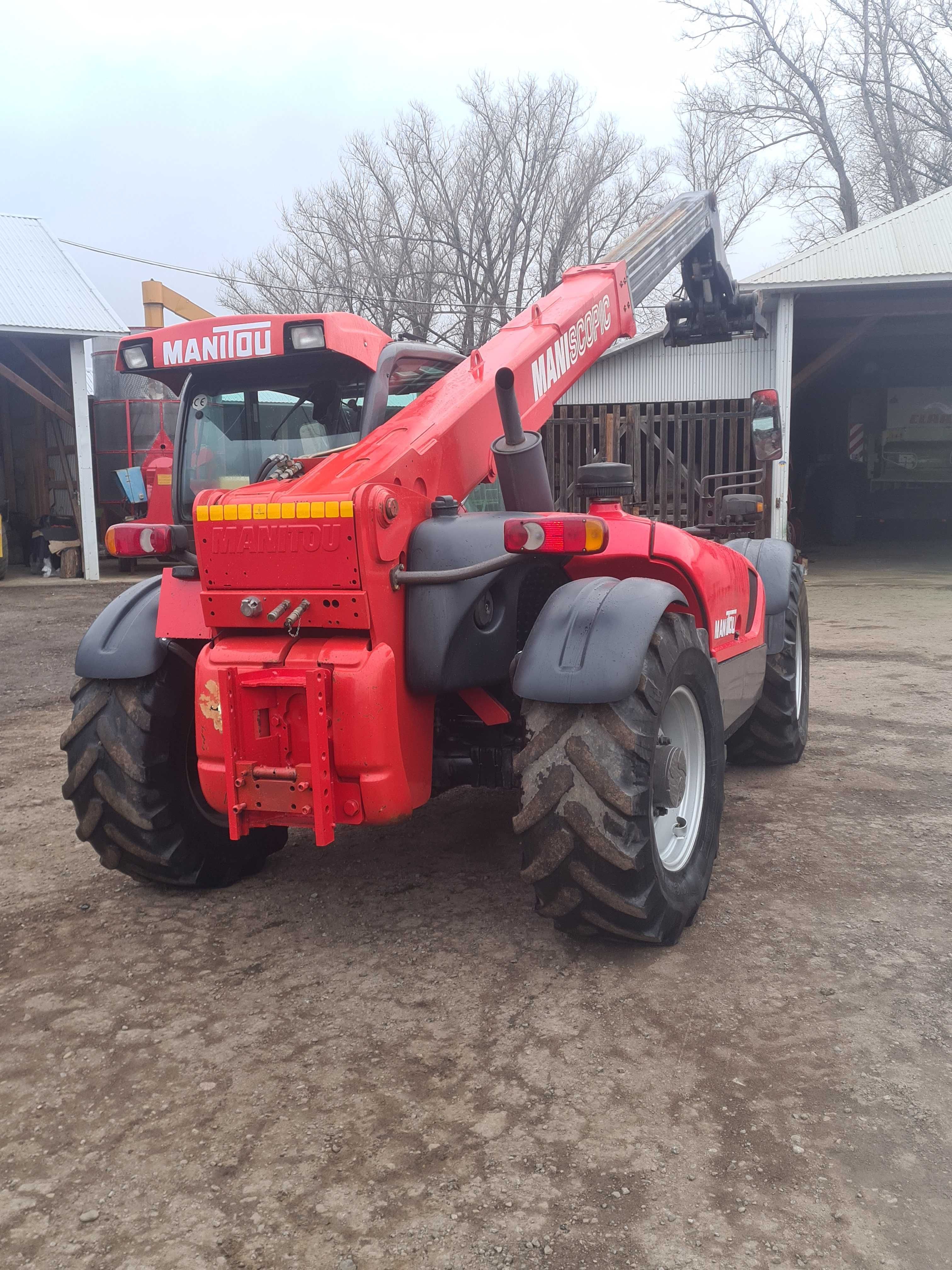 Телескопічний навантажувач Manitou MLT-X 741