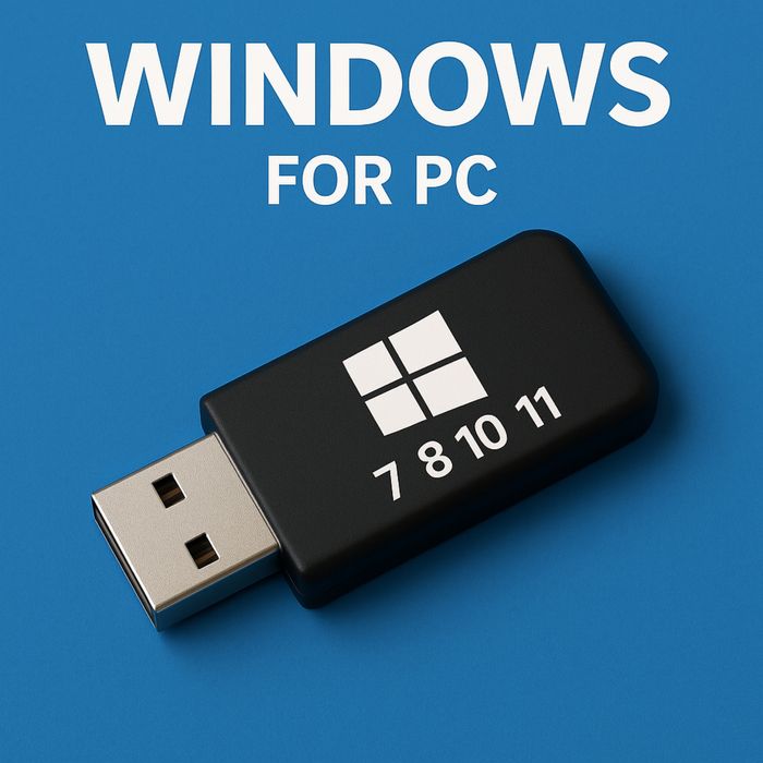 Botoowalny Pendrive Windows 7,8,10,11 Linux XP Vista Server