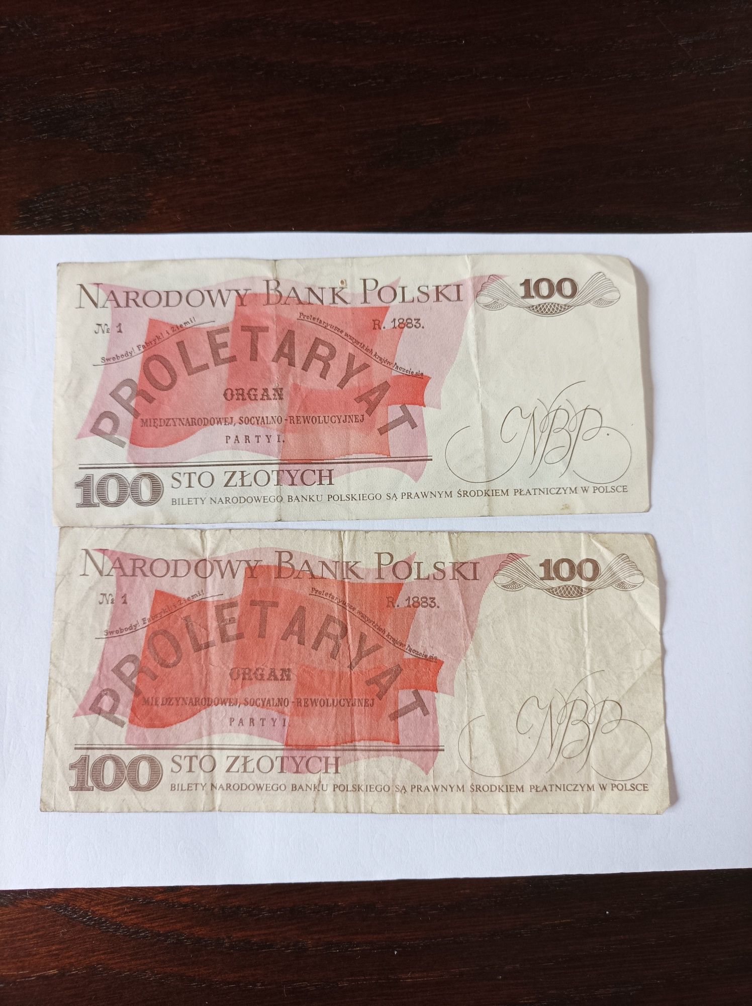 stare banknoty PRL ( Polska Rzeczpospolita Ludowa )