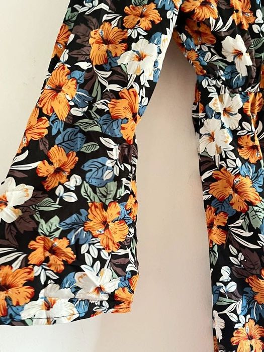 Vestido Florido S Costas Expostas- Flowery Dress S Exposed Back