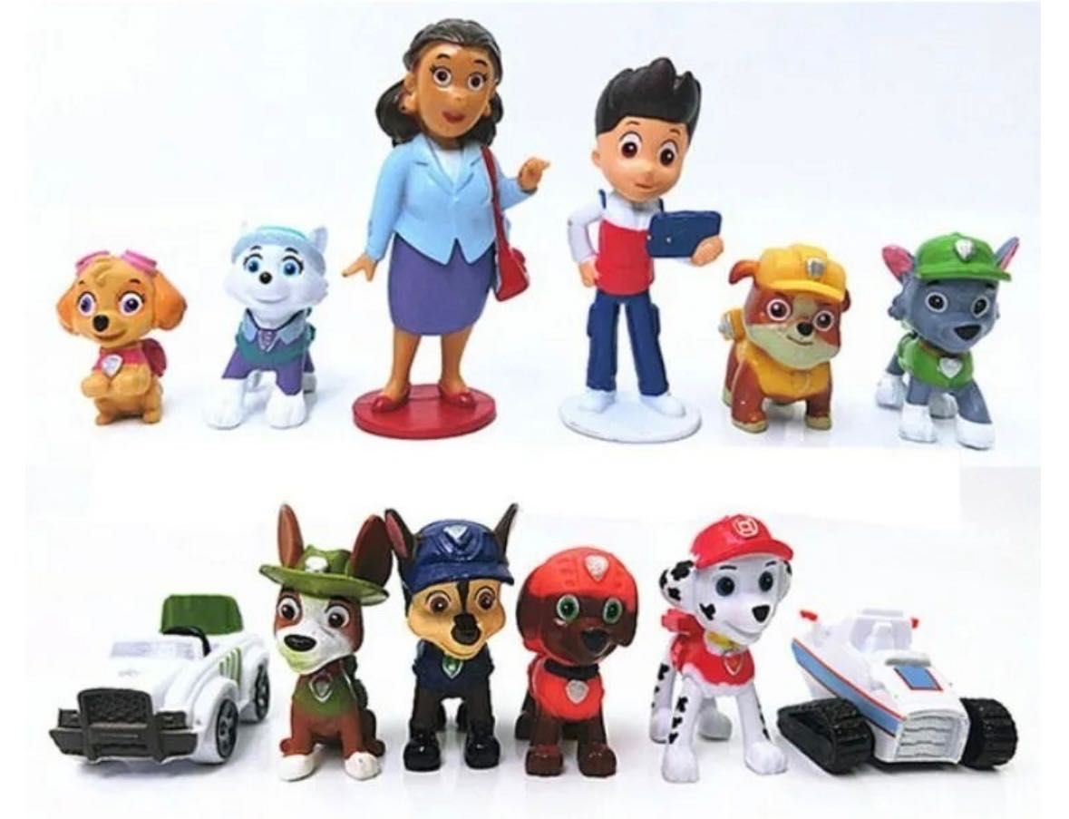 Набір фігурок Щенячий патруль 12 в1, Paw Patrol