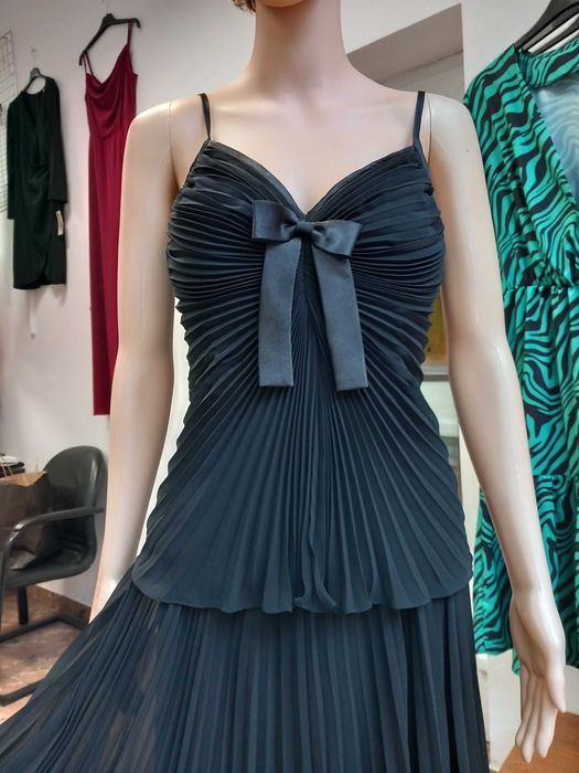 Jedwabny komplet wizytowy (spódnica +bluzka)