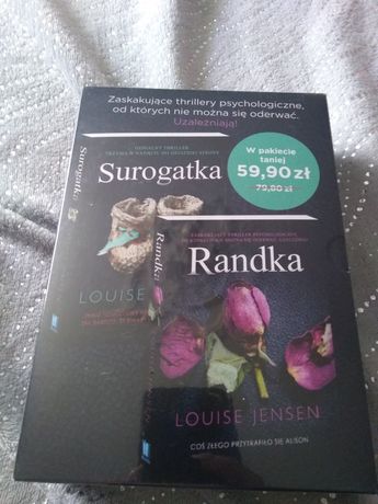 Nowy zestaw książek Louise Jensen " Randka" "Surogatka"
