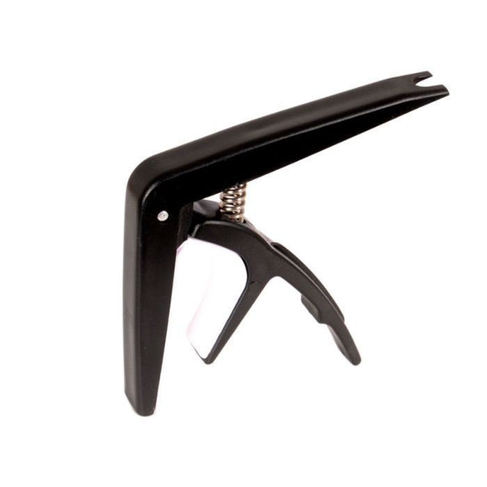 Каподастр (пластик) (гитара, электро-, укулеле) (Видеообзор) зажим