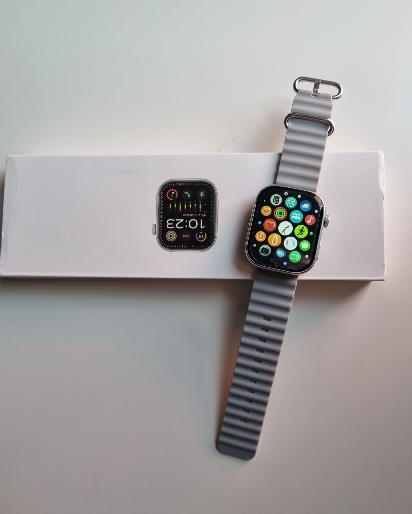 Smartwatch 9 max szary