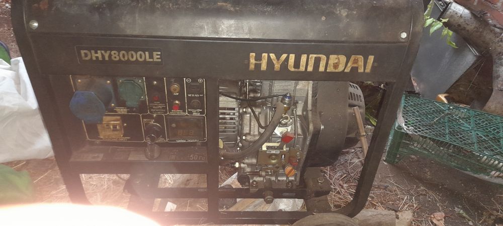 Генератор дизельний Hyundai DHY 8000Le