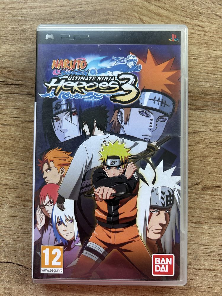 Naruto Heroes3 na PSP