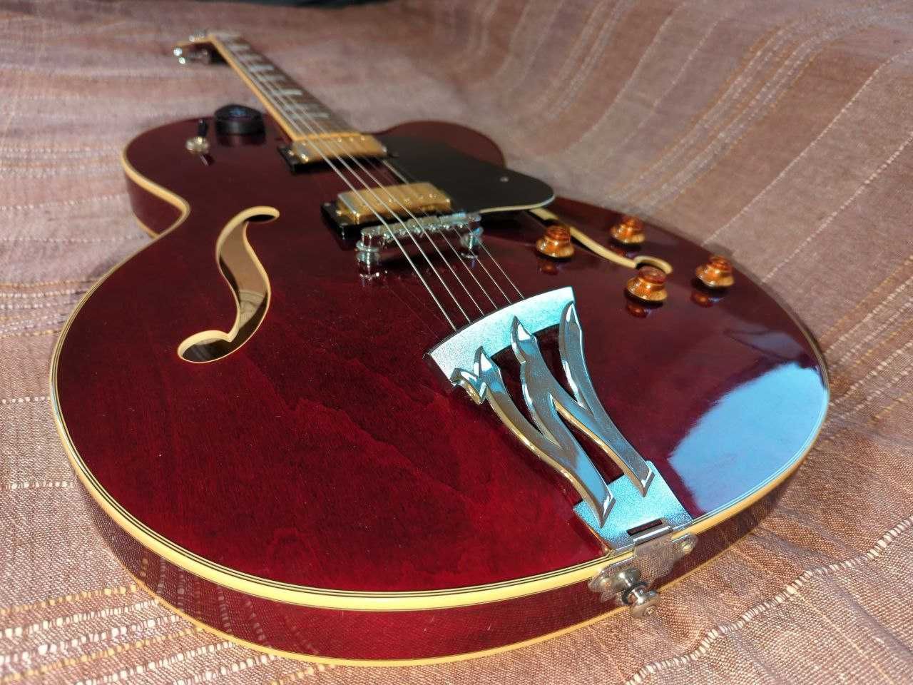 Гітара Washburn J-9 cherry-red hollow body (середина 90х Корея)