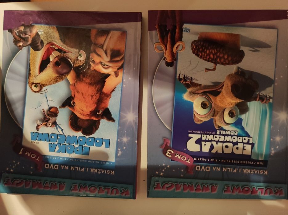 Dwie płyty Epoka lodowcowa 1 i 3