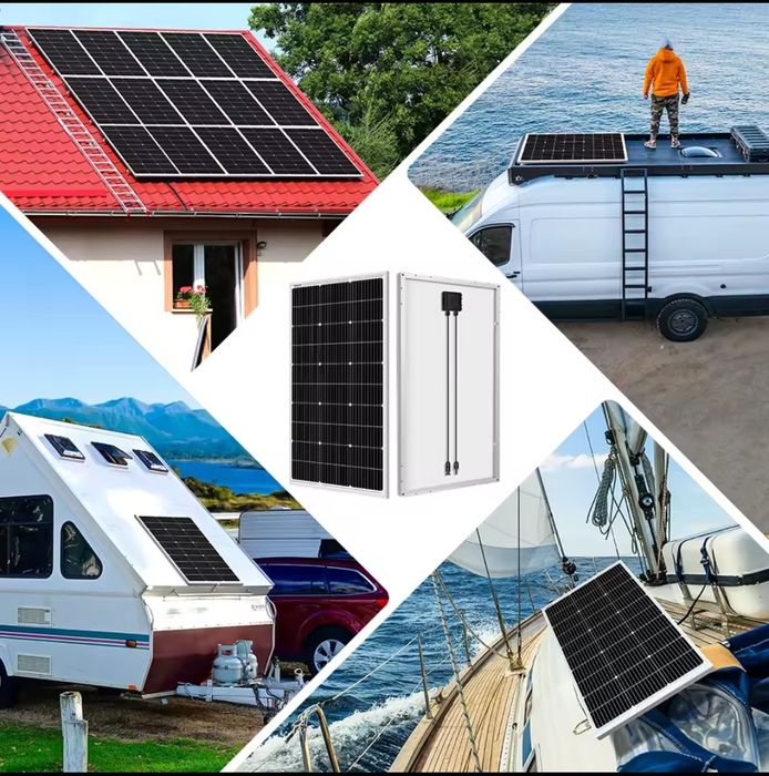Painel solar 100w auto caravana