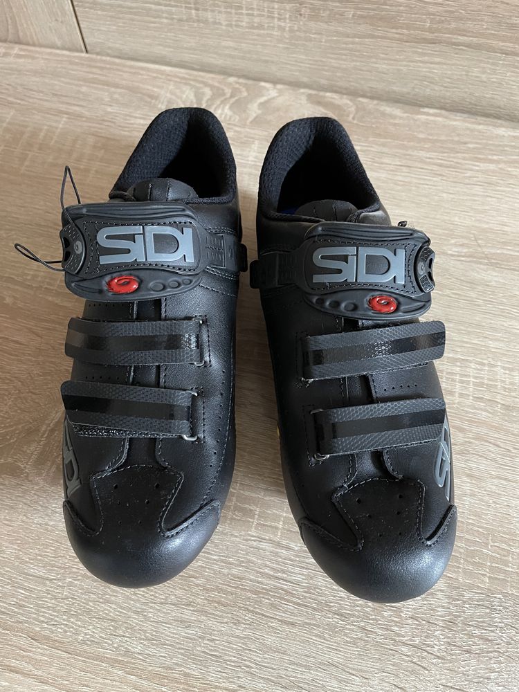 Szosowe buty SPD Sidi 41 plus bloki