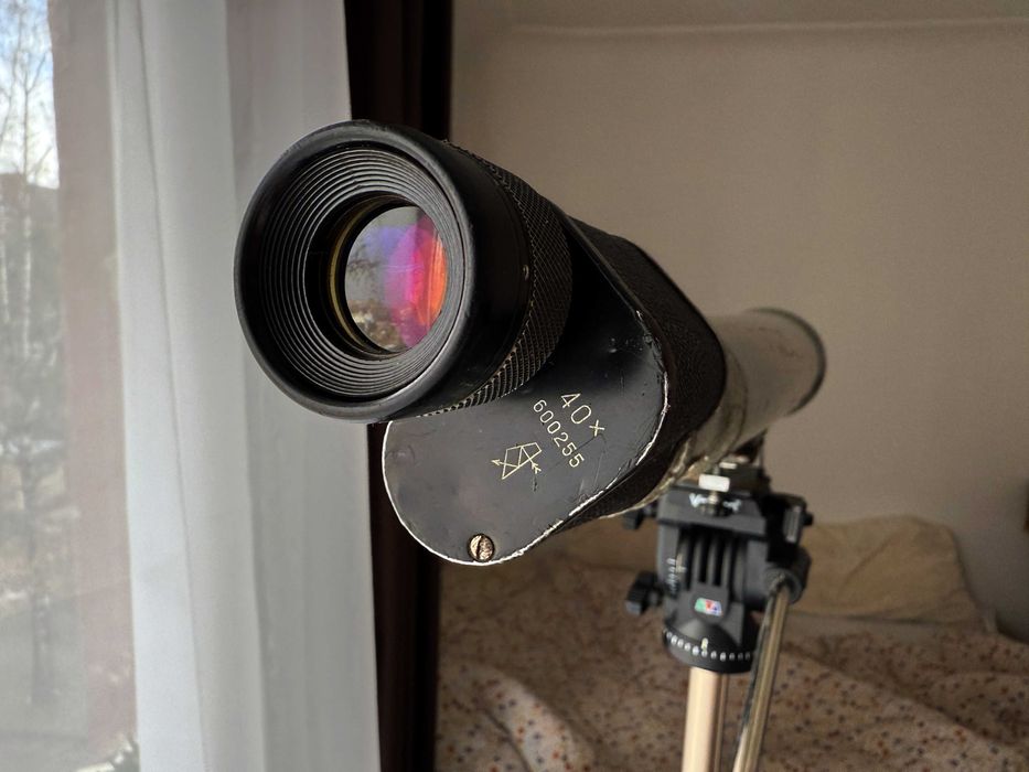 Зорова труба ЗТР-452 КОМЗ 40х / Підзорна труба / Монокуляр / Телескоп