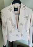 Nowa elegancka marynarka pudrowy róż Marciano Guess 38 40 M L komunia