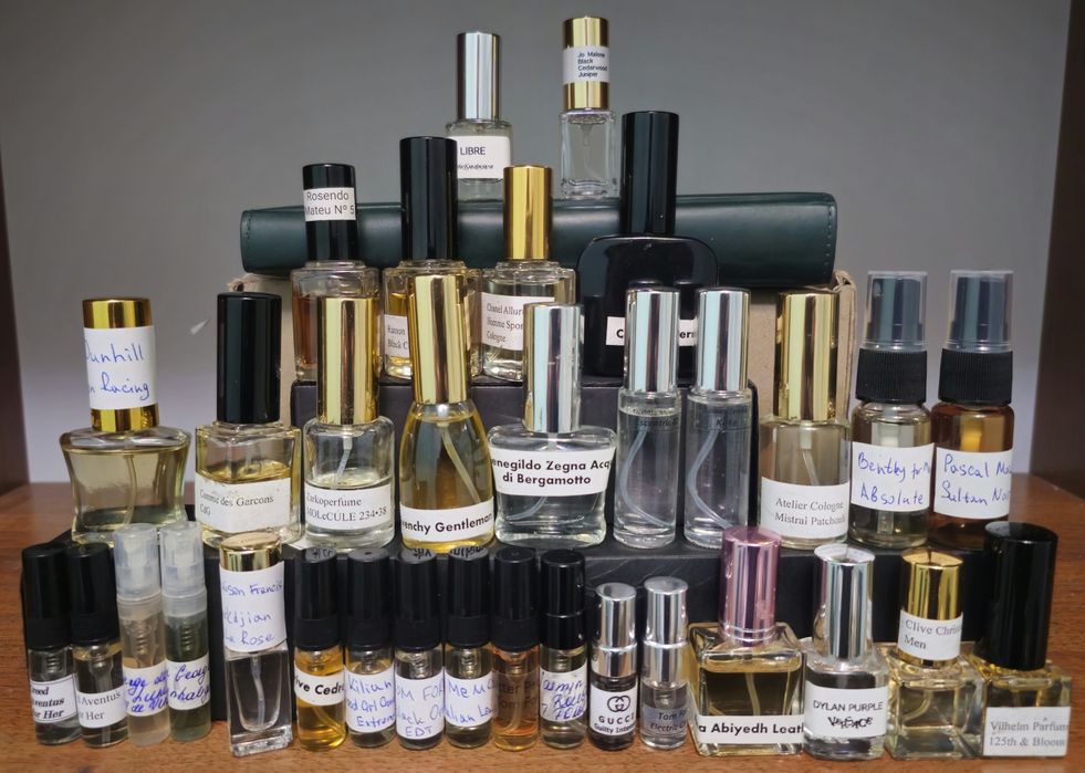 Відливанти окремо та наборами (массмаркет, ніша та елітні)