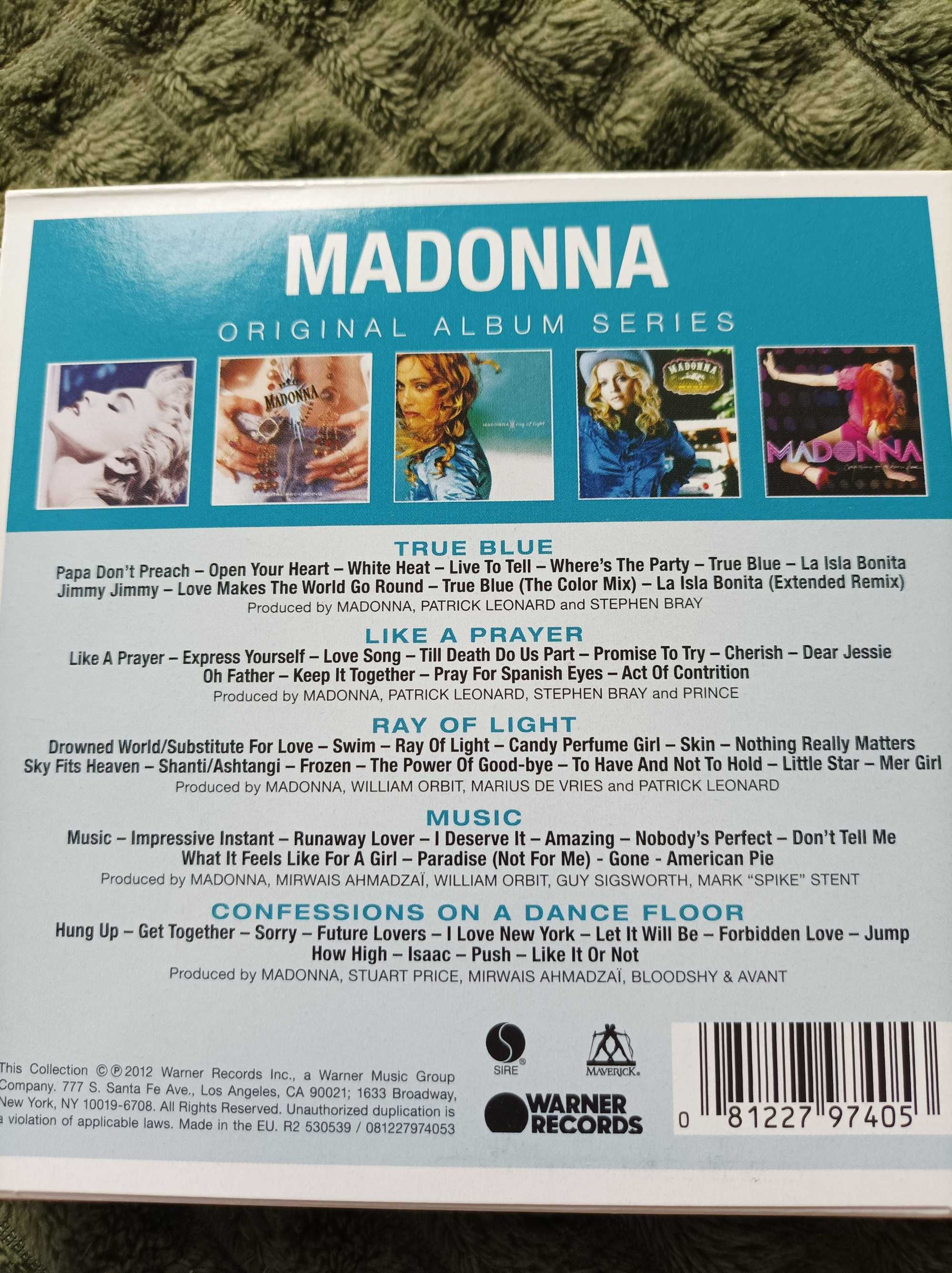 Madonna Original album series 5 CD