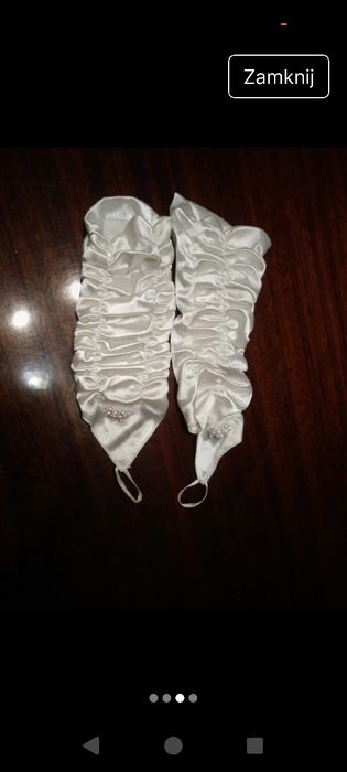 Rękawiczki ślubne