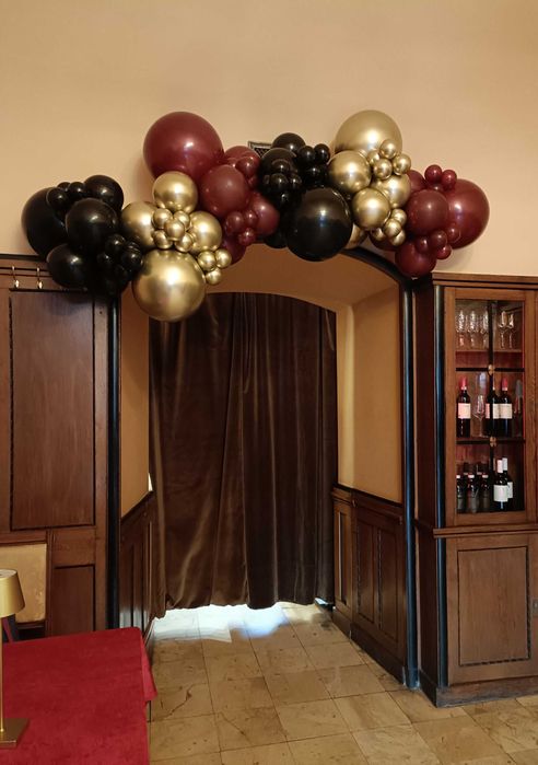 Dekoracje balonowe urodziny chrzest eventy firmowe balony z helem