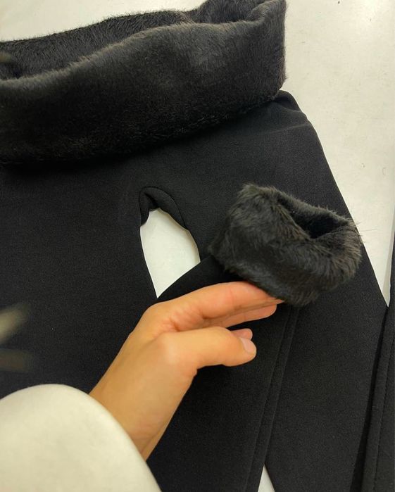 Від склада!! Жіночі Лосіни хутро Зима