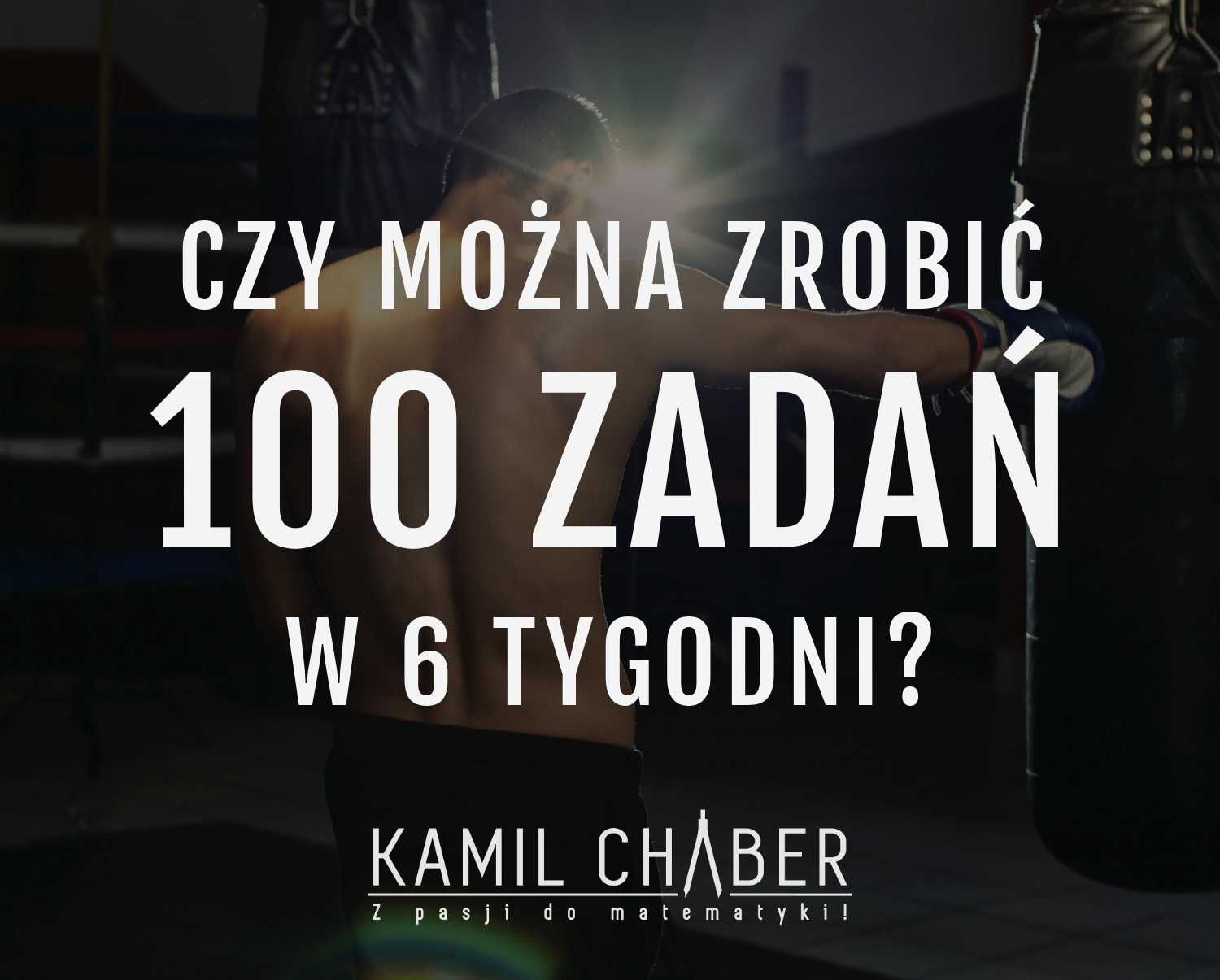 ...zniszcz MATURĘ Z MATEMATYKI w 6 tygodni! Stacjonarnie & Online