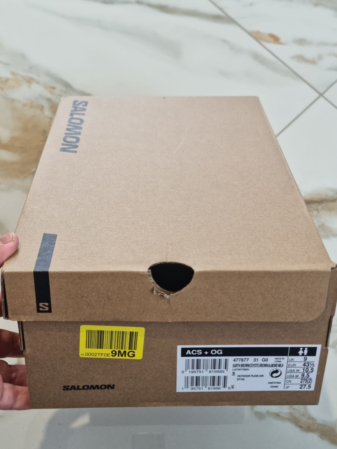 Оригінал 100% кросівки Salomon ACS + OG  EUR 43.5