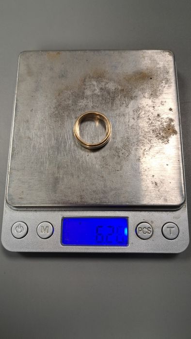 Złote obrączki - próba 585