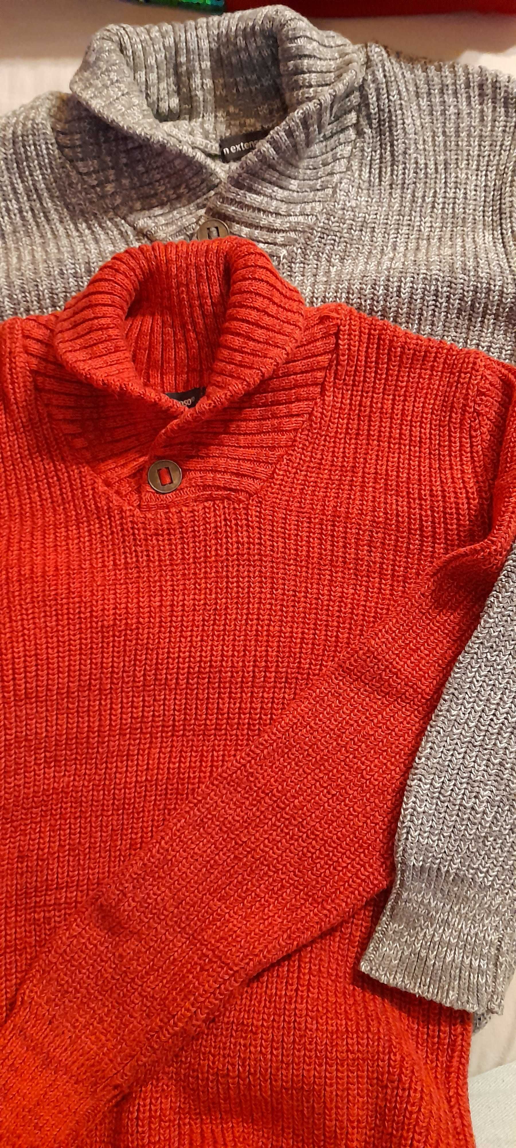 sweterki chłopięce in extenso r. 10 dla bliźniaków
