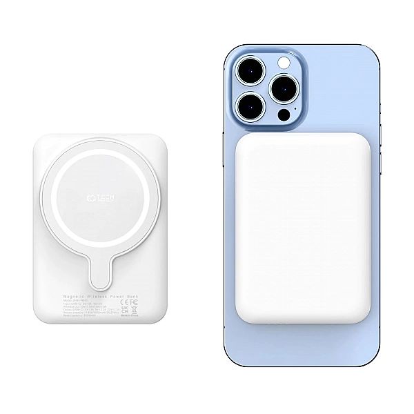 Tech-Protect Pb10 Lifemag Magsafe Power Bank 5000Mah White