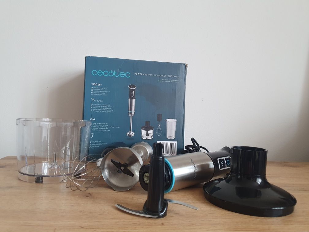 Blender ręczny Cecotec Power Neutron 1100MAX Pro 1100W