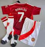 Komplet piłkarski Cristiano Ronaldo Manchester United rozmiary unikat